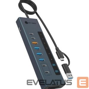 Other Computer Accessory Raidsonic  Icy Box USB Hub 11-in-1 USB-C Hub USB 3.2 Gen 2 PD 