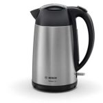 Чайник Bosch  | Kettle | DesignLine TWK3P420 | Electric | 2400 W | 1.7 L | Stainless steel | 360° rotational base | Stainless steel/Black 