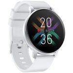 Smart watches Canyon  CANYON Badian SW-68, Smartwatch, Realtek 8762CK, 1.28''TFT 240x240px; RAM : 160KB,  Lithium-ion polymer battery, 3.7V 190mAh Include, Silver Zinc alloy middle frame + plastic bottom case+ white Silicone strap + silver strap buckle, 44.9x 10.9mm, strap: 20x220mm, 50.64g 