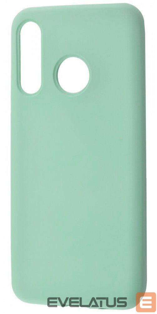 Back panel cover Evelatus Huawei P30 Lite Premium Soft Touch Silicone Case Sky Blue
