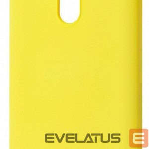 Чехол на заднюю панель Evelatus Xiaomi Note 8 Pro Soft Silicone Yellow
