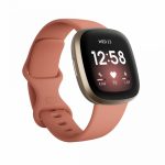 Viedpulksteni Fitbit - Versa 3 Soft Gold Aluminum Pink Clay