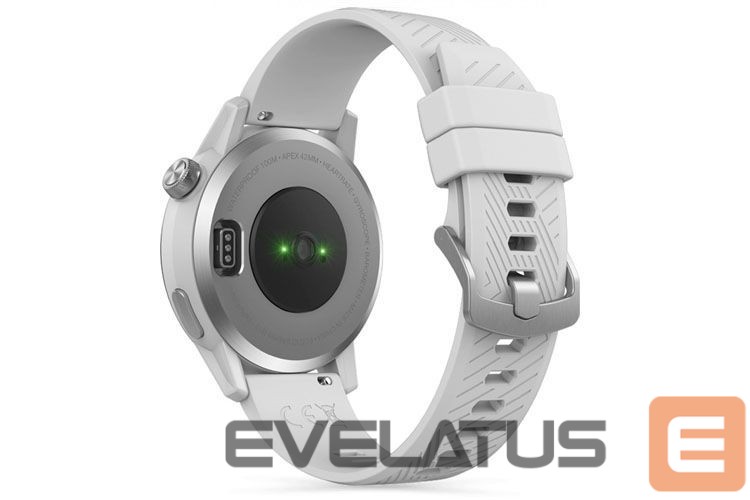 Умные часы Coros - APEX 42mm Premium Multisport Watch White Silver