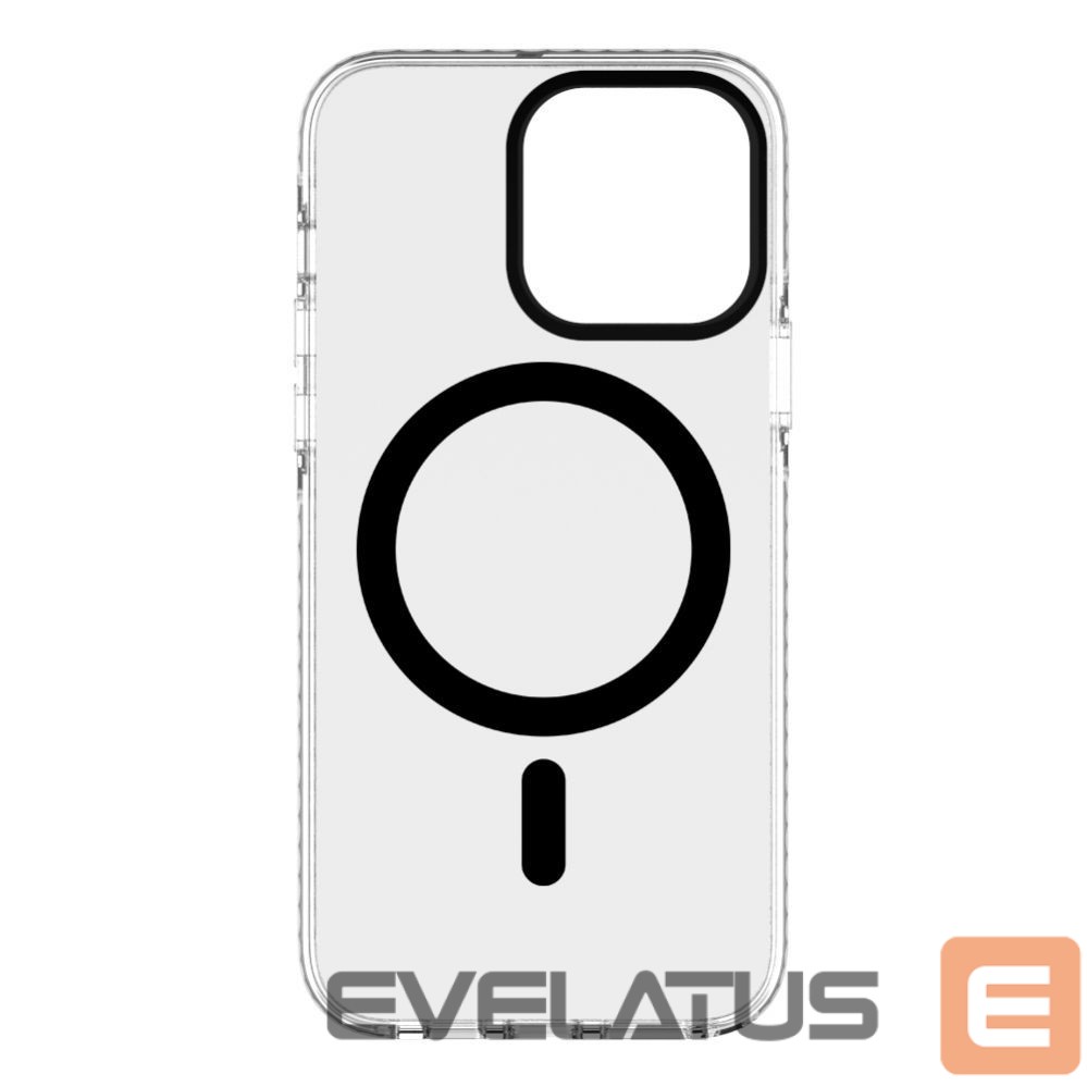 Чехол на заднюю панель Evelatus Apple iPhone 15 Pro Clear Case PC+TPU With MagSafe Transparent Black