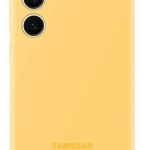 Back panel cover Samsung - Galaxy S24 Silicone Cover Case Yellow