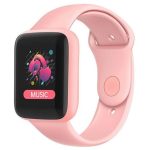 Fitness käevõru iWear  M7 Smart & Fit Watch with Full Touch 1.3'' IPS Media control / HR / Blood pressure / Socia Pink