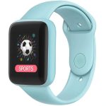 Fitness käevõru iWear  M7 Smart & Fit Watch with Full Touch 1.3'' IPS Media control / HR / Blood pressure / Social Light Blue