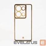 Back panel cover iLike Xiaomi Poco M6 Pro TPU+PC With Camera Protective Transparent Black