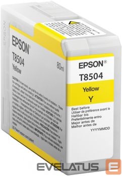 Tarvikud ja tarvikud EPSON T8504 Ink Cartridge, Yellow