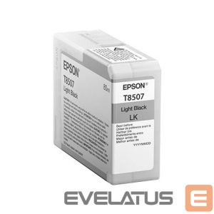 Tarvikud ja tarvikud EPSON  T8507 Ink Cartridge, Light Black 