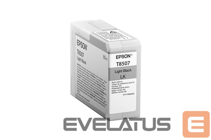 Tarvikud ja tarvikud EPSON T8507 Ink Cartridge, Light Black