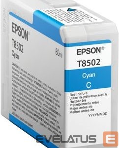 Tarvikud ja tarvikud EPSON  T8502 Ink Cartridge, Cyan 