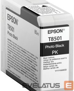 Tarvikud ja tarvikud EPSON  T8501 Ink Cartridge, Black 