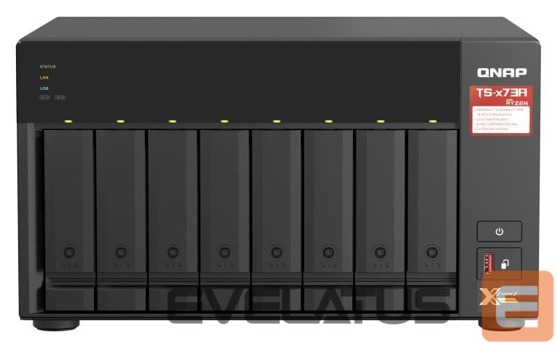 Серверы QNAP NAS STORAGE TOWER 8BAY 8GB/TS-873A-8G