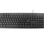 Arvuti klaviatuur Gembird  KEYBOARD STANDART USB RUS/BLACK KB-U-103-RU 