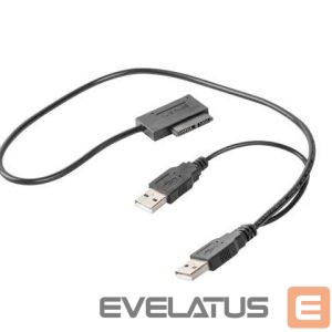 Modules and transceivers Gembird  I/O ADAPTER USB TO SLIM/SATA/SSD A-USATA-01 