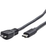 Kabelis Gembird  CABLE USB-C TO MICRO USB3 BM/1M CCP-USB3-MBMCM-1M 