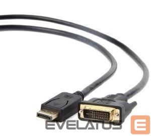 Monitori tarvik Gembird  CABLE DISPLAY PORT TO DVI/1.8M CC-DPM-DVIM-6 