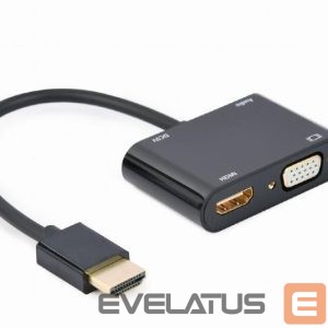 Modules and transceivers Gembird  I/O ADAPTER HDMI TO HDMI/VGA/A-HDMIM-HDMIFVGAF-01 