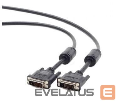Monitori tarvik Gembird CABLE DVI DUAL LINK 1.8M/CC-DVI2-BK-6