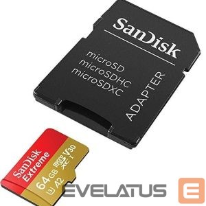 Other Computer Accessory SANDISK BY WESTERN DIGITAL  MEMORY MICRO SDXC 64GB UHS-I/W/A SDSQXAH-064G-GN6MA SANDISK 