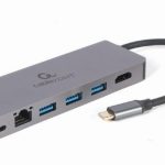 Moodulid ja transiiverid Gembird  I/O ADAPTER USB-C TO HDMI/USB3/5IN1 A-CM-COMBO5-05 