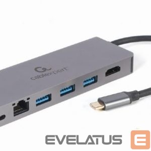 Moodulid ja transiiverid Gembird  I/O ADAPTER USB-C TO HDMI/USB3/5IN1 A-CM-COMBO5-05 