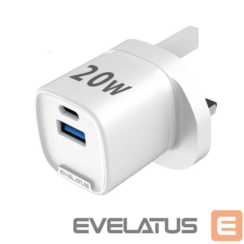 Другой аксессуар для телефона Evelatus Evelatus QuickVolt Adapter20W UK/HK White