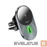 Auto holder Hoco  CA91 Magic magnetic wireless fast charging car holder Wireless output: 5W/7.5W/10W/15W Grey