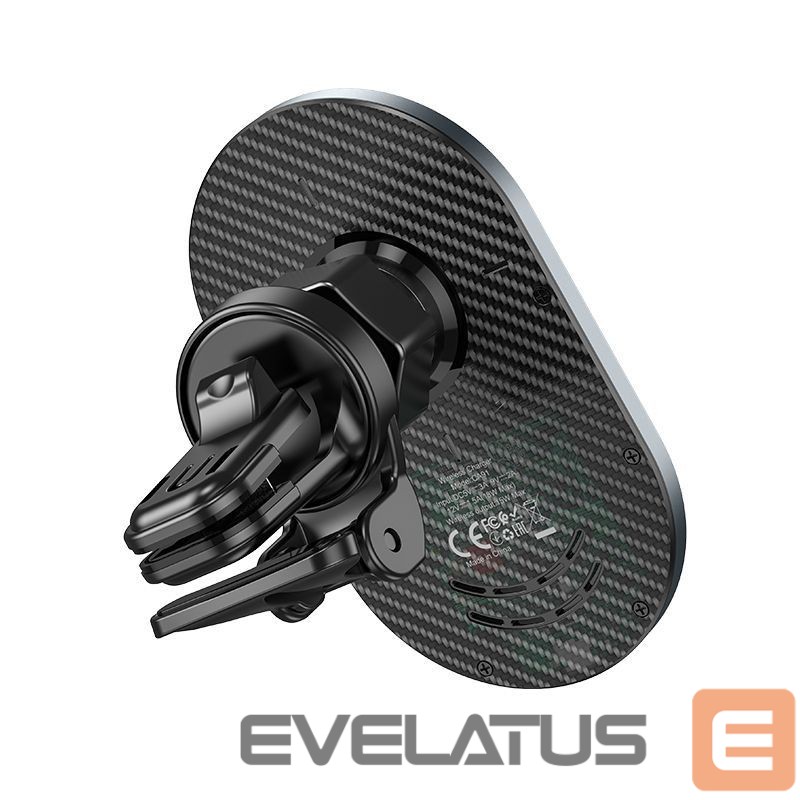 Auto holder Hoco CA91 Magic magnetic wireless fast charging car holder Wireless output: 5W/7.5W/10W/15W Grey