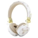 Bezvadu austiņas Guess  Bluetooth ENC GUBH70E4PTMH 4G Triangle Round Shape White Beige