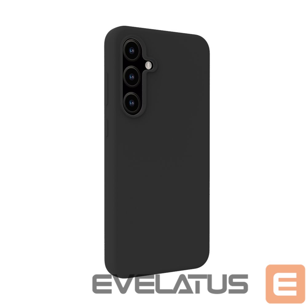 Чехол на заднюю панель Evelatus Samsung Galaxy S24 FE Premium Magsafe Soft Touch Silicone Case Black