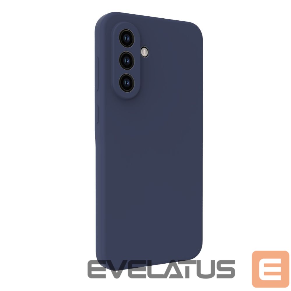 Чехол на заднюю панель Evelatus Samsung Galaxy A57 Premium Magnetic Soft Touch Silicone Case Midnight Blue