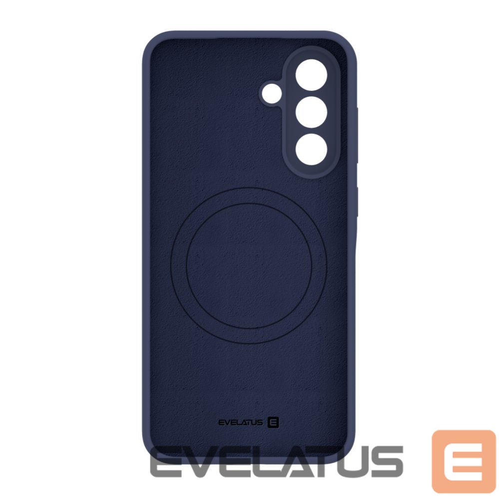 Чехол на заднюю панель Evelatus Samsung Galaxy A57 Premium Magnetic Soft Touch Silicone Case Midnight Blue