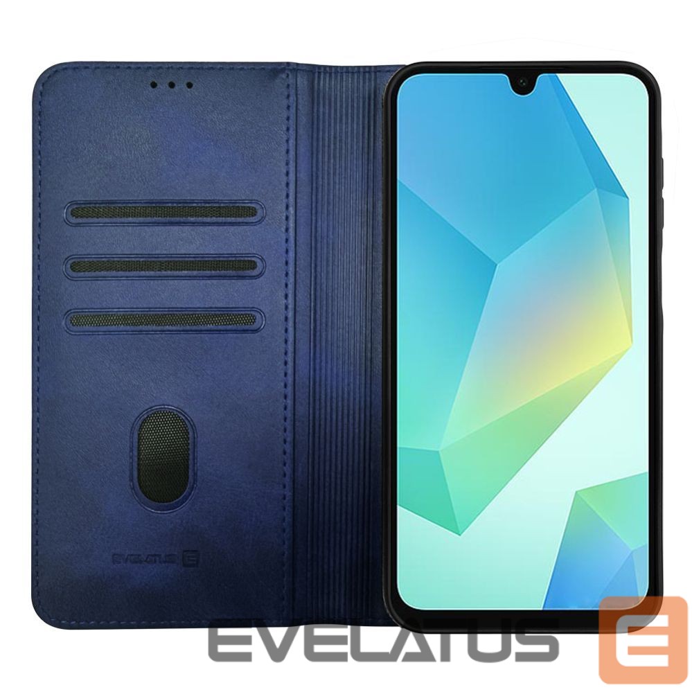 Book case Evelatus Samsung Galaxy A56 Book Case Folio Blue