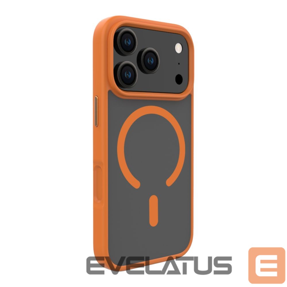 Tagakaaned Evelatus Apple iPhone 17 Pro Hybird Case With MagSafe PC+TPU Orange