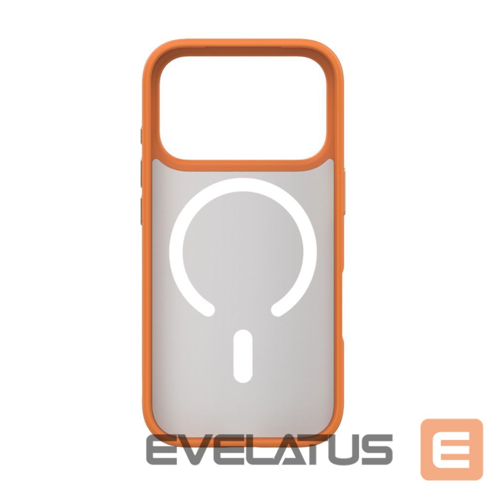 Tagakaaned Evelatus Apple iPhone 17 Pro Hybird Case With MagSafe PC+TPU Orange