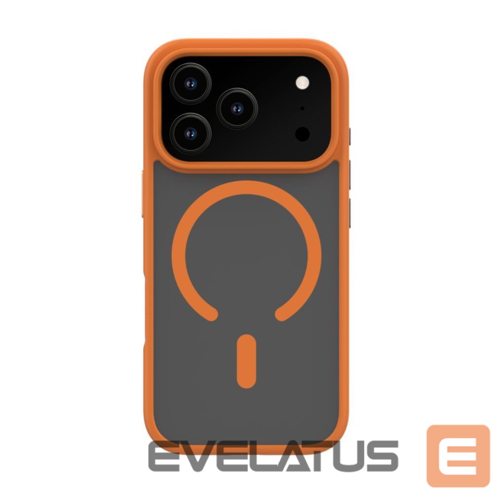 Tagakaaned Evelatus Apple iPhone 17 Pro Hybird Case With MagSafe PC+TPU Orange
