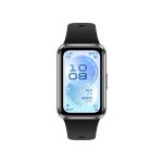 Fitness käevõru Huawei  Band 11 Matte Black Durable Polymer Case with Black Fluoroelastomer Strap 