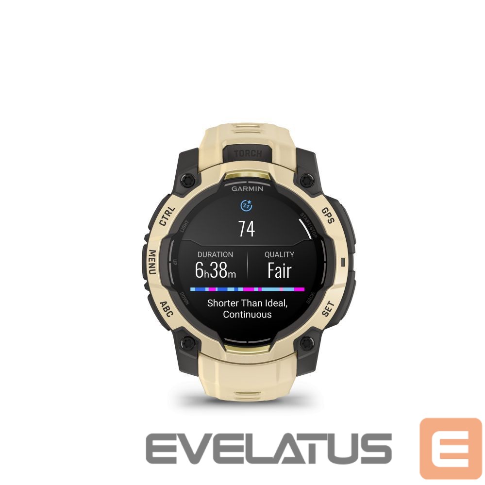 Умные часы Garmin Instinct 3 – 45 mm, AMOLED
Citrine with Citrine Band