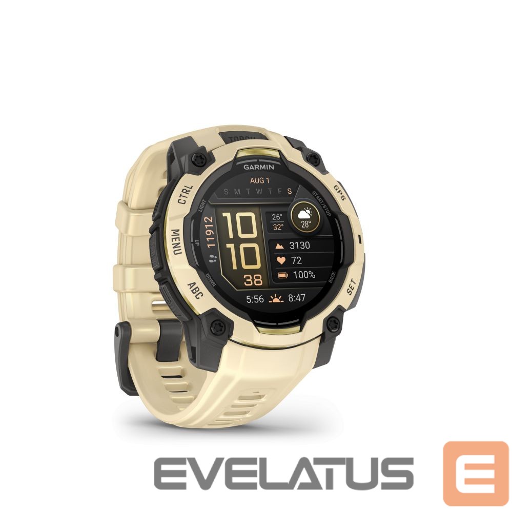 Умные часы Garmin Instinct 3 – 45 mm, AMOLED
Citrine with Citrine Band