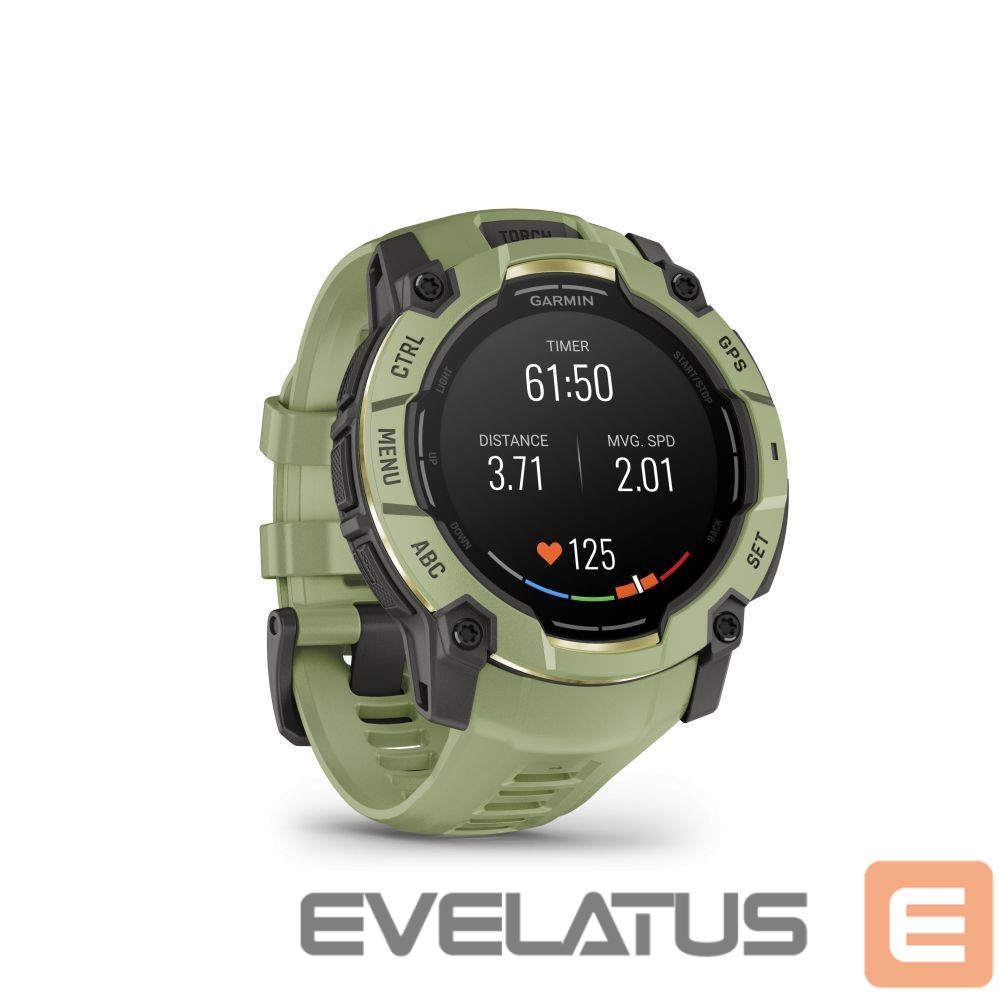Умные часы Garmin Instinct 3 – 50 mm, AMOLED
Fern Green with Fern Green Band