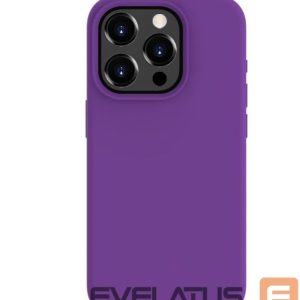 Back panel cover Connect Samsung Galaxy A54 Premium Quality Soft Touch Silicone Case Blue Purple