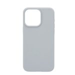 Back panel cover Connect Apple iPhone 11 Premium Magsafe Soft Touch Silicone Case New Function Grey Blue