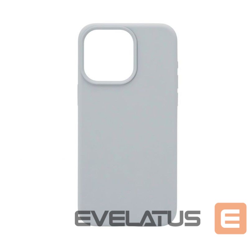 Back panel cover Connect Apple iPhone 11 Premium Magsafe Soft Touch Silicone Case New Function Grey Blue