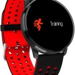 Nutikell iWear  M9 Round Smart & Fit Watch with Full Touch 1.3'' IPS Media control / HR / Blood pressure Black