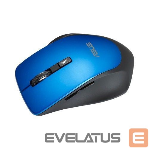 Computer mouse Asus WT425 wireless, Blue, Wireless Optical Mouse