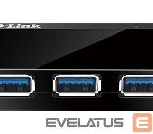 Ruuterid D-link  4-Port SuperSpeed USB 3.0 Charger Hub DUB-1340/E 