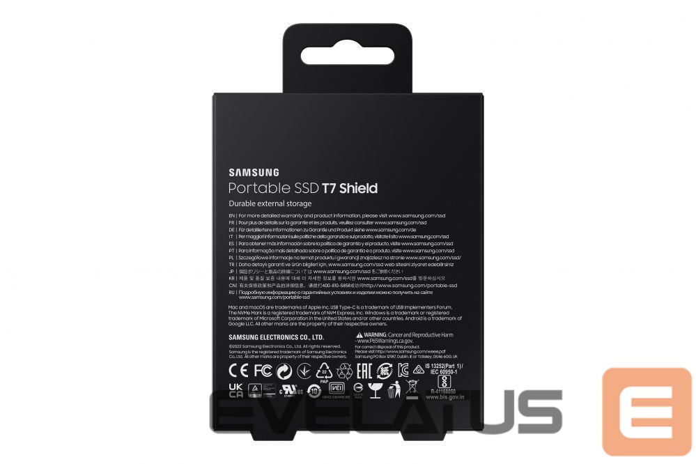 Флеш-накопитель Samsung MU-PE4T0S/EU Portable SSD T7 USB 3.2 4TB Black