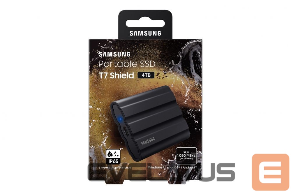 Флеш-накопитель Samsung MU-PE4T0S/EU Portable SSD T7 USB 3.2 4TB Black